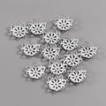 10mm Flower Torus Shape Alloy Beads Caps Stainless Steel Findings Spacer Beads for Jewelry Making Charms Necklace Bracelets