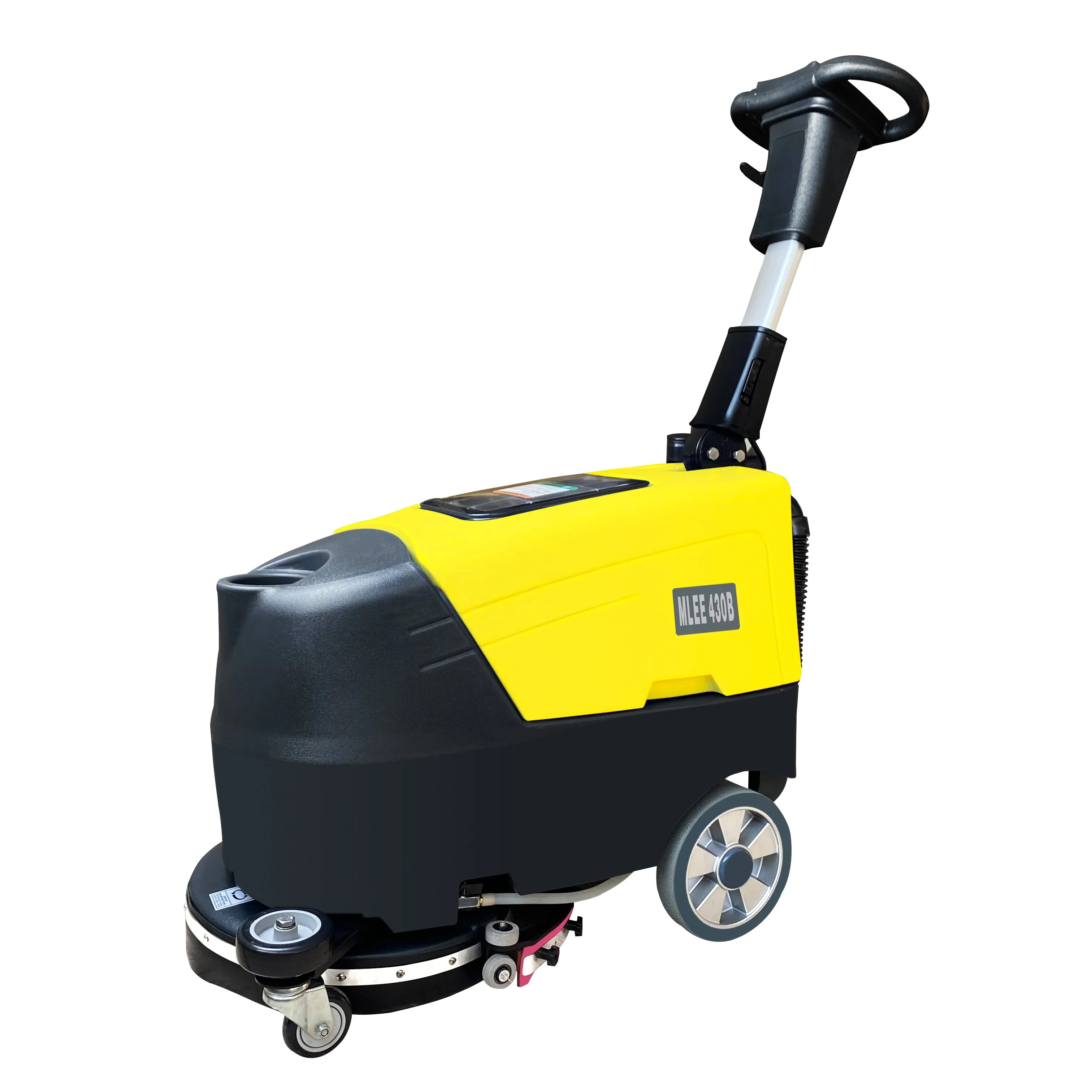 Electric MLEE430B Walk Behind 24V Floor Scrubber Dryer Compact Marble Tile Granite Epoxy Floor Cleaner Machine