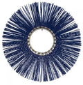 Wholesale Wafer Brush Flat Blue Poly Wafer Broom for Road Cleaning Sweeper