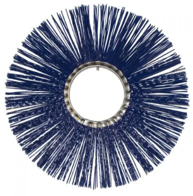 Wholesale Wafer Brush Flat Blue Poly Wafer Broom for Road Cleaning Sweeper