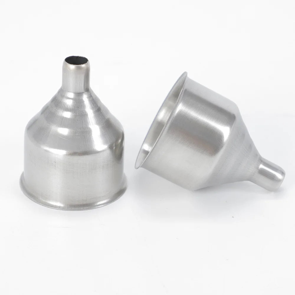 Small Mini Stainless Steel Metal Oil Funnel