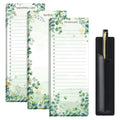 3 Sets Magnet Notepad List Pads Memo Magnetic Grocery Notepad Refrigerator Grocery List Magnet Refrigerator Magnet List Pad