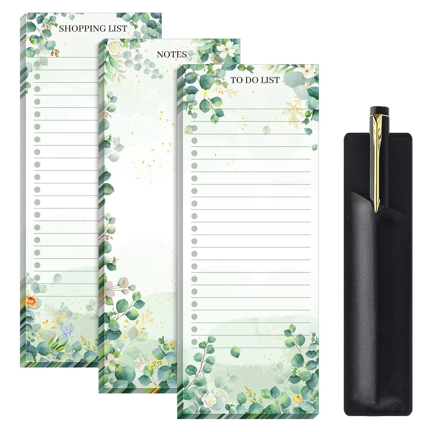 3 Sets Magnet Notepad List Pads Memo Magnetic Grocery Notepad Refrigerator Grocery List Magnet Refrigerator Magnet List Pad