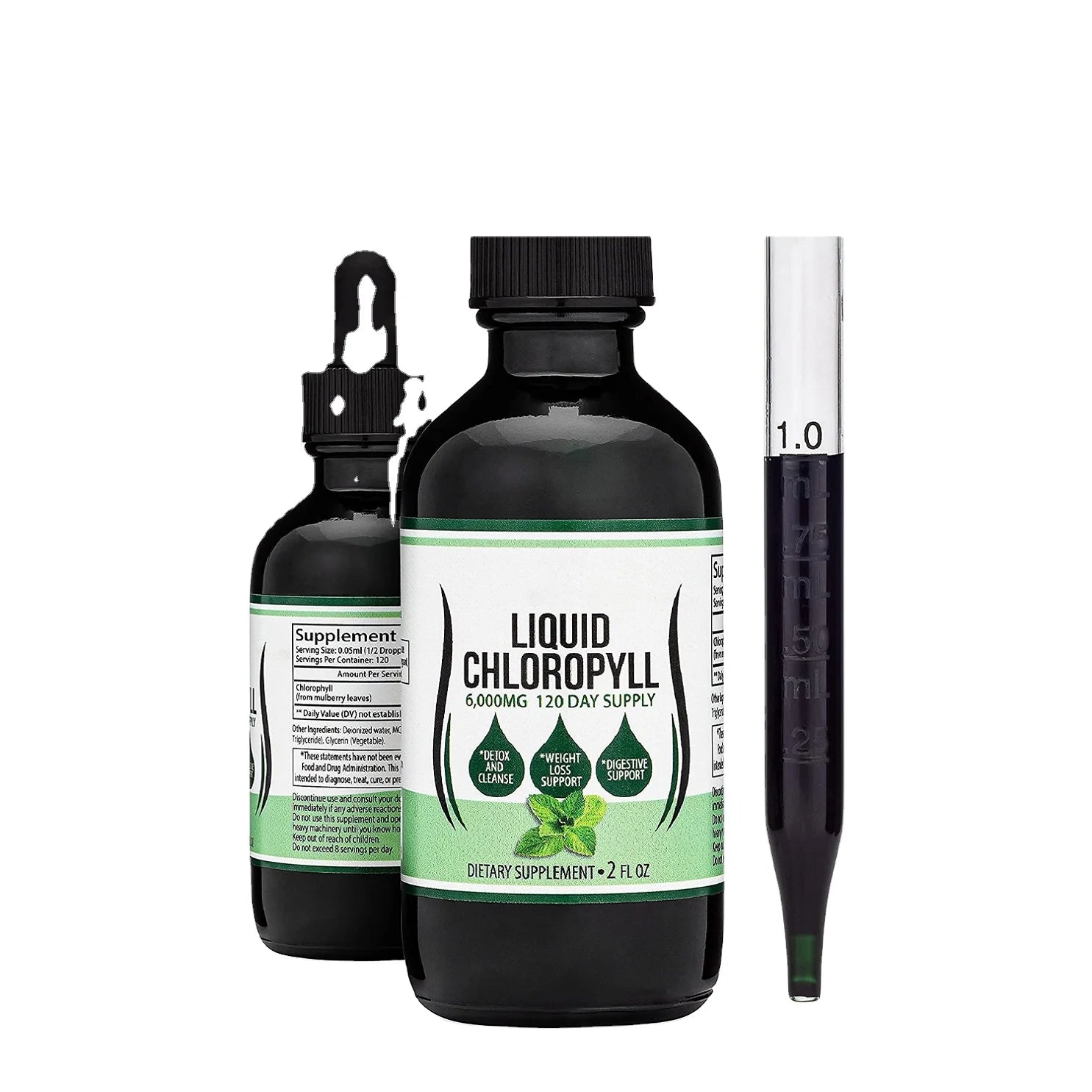 Private Label Internal Deodorant Splina Liquide Organique Chlorophylle Photos Green Drop For Drinking Chlorophyll Liquid 100Mg