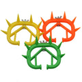 Plastic Calf Weaning Device Green Yellow Orange Color Cow Nose Thorn Calf Nose Thorn Cattle Nose Weaner