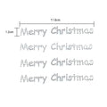 Motto Merry Christmas Rhinestone Sticker Self Adhesive Gem Rhinestone Sticker Sheet for Craft Art Making