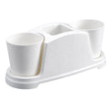 Fashion Bathroom Accessories Storage Organizer Set Washable Cup Stand Toothbrush Holder
