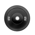 China Supplier Custom 10-55lb 5-25kg Black Rubber Weight Plates Weightlifting Barbell Plate Fitness Equipment Bumper Plate Sets