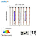 LIWEIDA New Arrival Commercial Horticulture Full Spectrum IP65 LED Grow Light 720W 6000K UV IR Bloom for Greenhouse