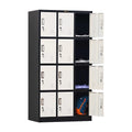 Customer Design 12-Door Steel Storage Cabinet Colorful Metal Gym Changing Room Locker  Key Lock