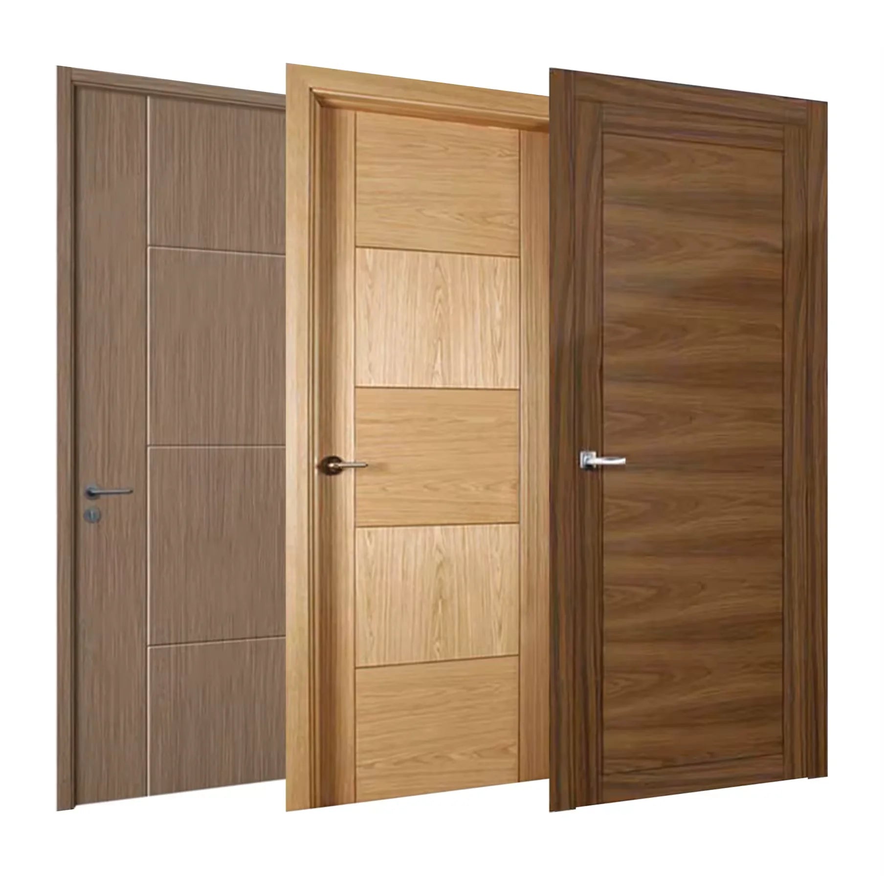 Wholesale Modern Sound Resistance Composite Material Flush Door Slab Door for Houses