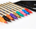 Dunpai New Design Fabric & Paper Textile Painting Marker Pen Permanent Water-Based Ink 12 Colors