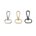 Shiny Silver Plated Lobster Claw Swivel Clasp Keychain Water Drop Metal Design Strong Zinc Alloy Special Bag Parts Accessories