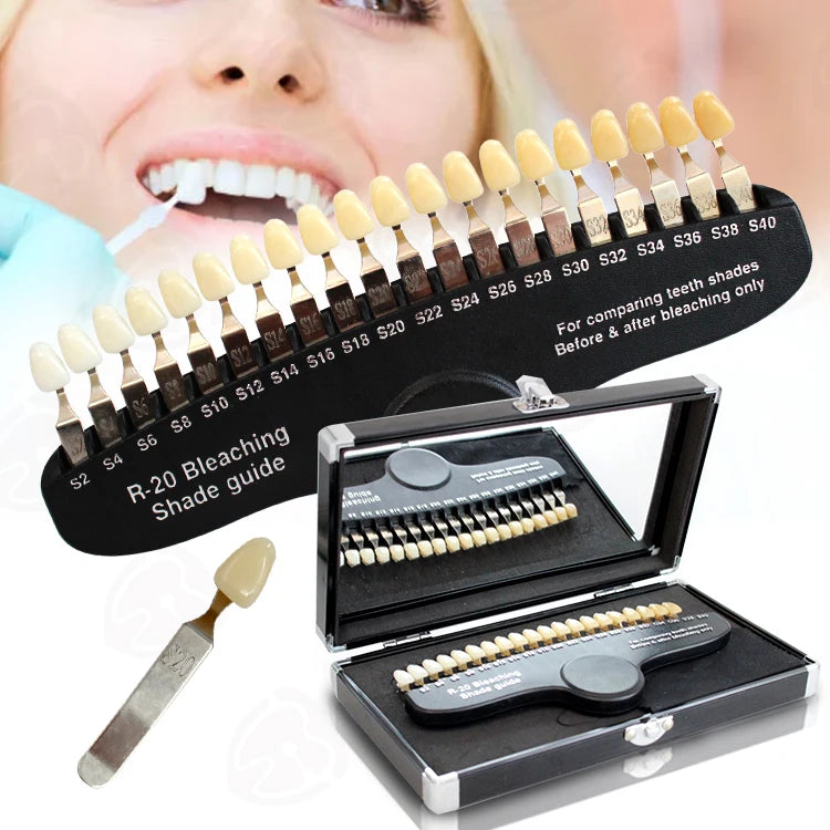 Dental Teeth Whitening Bleaching Shade Guides
