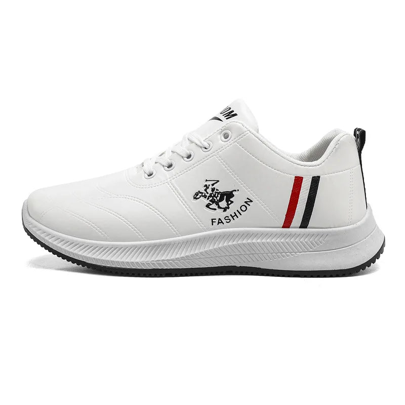 Men's Round Toe Simple Business Casual Shoes Lightweight Non-slip Men's Sports Shoes Comfortable Soft Bottom Men's Running Shoes