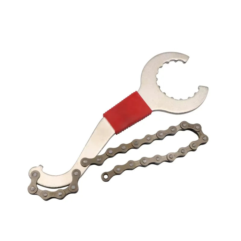 RIDERACE Mountain Bicycle Crankset Wrench Multi-functional Freewheel Chain Flyweel Disassembly Convenient Repairing Hand Tools