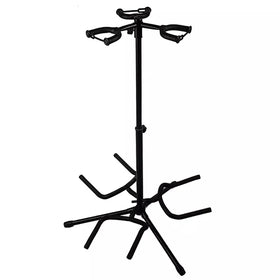 Wholesale Rayyu GH-556 Durable Foldaway Tripod Guitar Stand Metal Black Vertical Multiple Stand