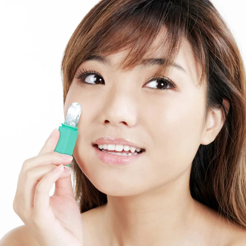 Silicone Ice Roller For Face Eye Puffiness Migraine Pain Relief Minor Injury Skin Care Products