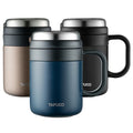 Tafuco 500ml Portable Stainless Steel Vacuum Insulated Tea Cup with Strainer Back to School Essential