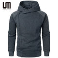 Liu Ming Clothing Manufacturers Custom 2025 Fashionable Men Clothing Side Zipper Casual Hoodies Sweatshirts