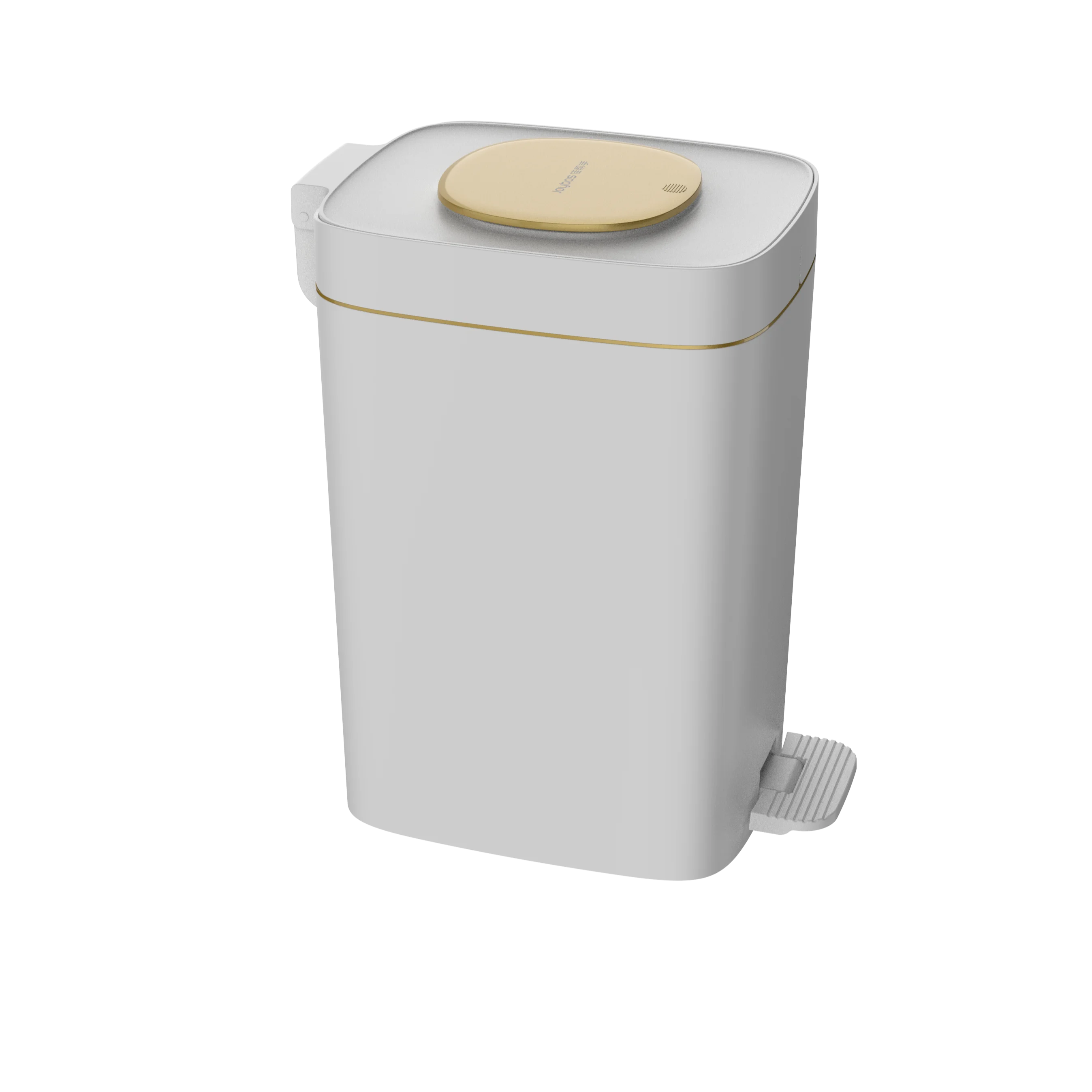 For JOYBOS 15L Automatic Packaging Trash Can for Household Use Standing Structure Storage Bucket for Living Room Kitchen Toilet
