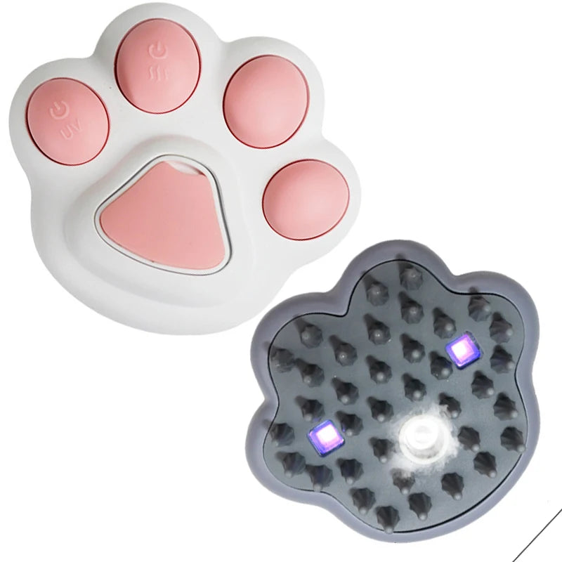 Self Cleaning 3 in 1 Silicone Dog Pet Hair Spray Brush Cleaner Animal Pets Spray Brush Steam Cat Grooming Brush