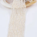 Natural 4-5 mm Rice Freshwater Pearl Strand Loose Pearls for Jewelry Making