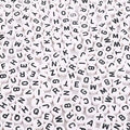 Real Price Mixed Batch Acrylic White Letter Beads 4*7mm for DIY Jewelry Necklaces Colorful Loose Beads for Decorations