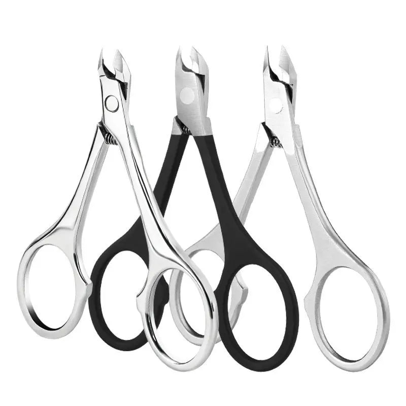 Hot Sale Nail Manicure Scissors Quick and Hard Manicure Stainless Steel 3colors with Package Nail Nippers Professional