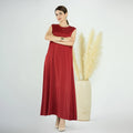 Loriya 2023 Satin Muslim Girls Abaya Women Sleeveless Inner Dress Summer Abaya Modest Dresses Muslim Long Dress
