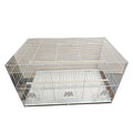 Iron Wire Solid Large Mini Parrot Plastic Trays Bird Cage Warmer Eco-Friendly Breathable Breeding Cage Stacking