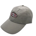 Custom Grey Oxford Golf Caps Hats Sports-Style Waterproof Sun Proof 6-Panel Unisex Dad Baseball Cap Breathable Woven Label