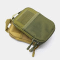 Hunting Cycling Multi-Function Camouflage Polyester Zipper Tactical Vest Molle Waist Fanny Pack Portable Outdoor Phone Bag