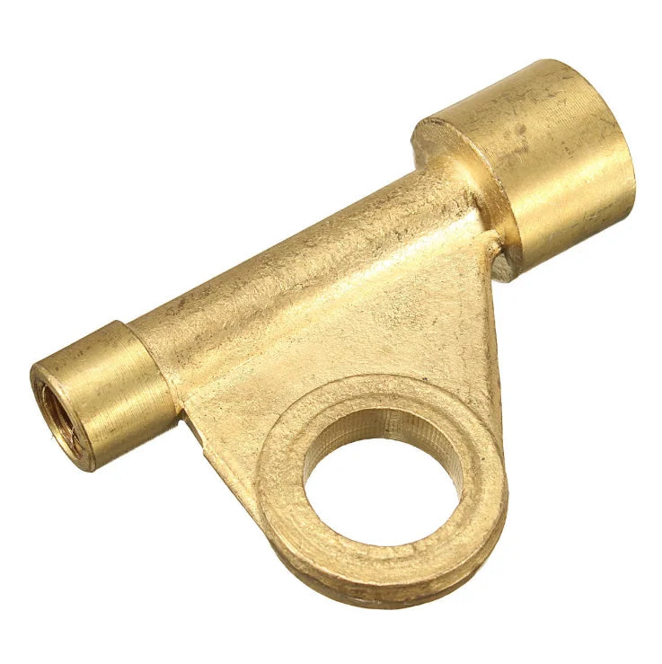 OCIM 105Z57 Brass/Copper Power Cable Adaptor 5/8"-18 RH for Tig Welding Torch