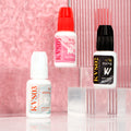 KV 0.1s <1s Custom High Humidity Liquid Waterproof Sensitive Lash Extension Glue Wholesale Private Label Eyelash Adhesive