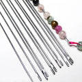 Slim Bead Threading Crochet Hook Crystal Bead Threading Handmade Necklace DIY Beading Needle