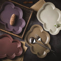 Solhui  Ceramic Plate Creative Cloud Shape Plate Light Luxury Stoneware Food Container Customized