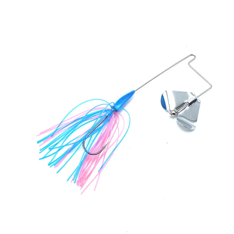 Hotsale Rubber Skirted Jig Fishing Lures Buzz Baits Spinner Bait With Skirt Rubber Fishing Jig