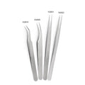ELITER in Stock Supplier Individual Private Label Tweezer Eyelash Extensible Eyelash Tweezer Extensible Eyelash Extensions Set