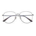 Square Oversized Metal Glasses Frame Titanium Anti-Blue Light Frame Glasses