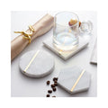 Deft Design Sublimation Coaster Personality Ceramic Black Marble Coaster Set Ceramic Absorbent Coaster for Drinks