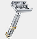 Men's Shaver Butterfly Classic Manual Traditional Double Edge Blade Platinum Safety Shave Safety Razor Face Shaving Razor