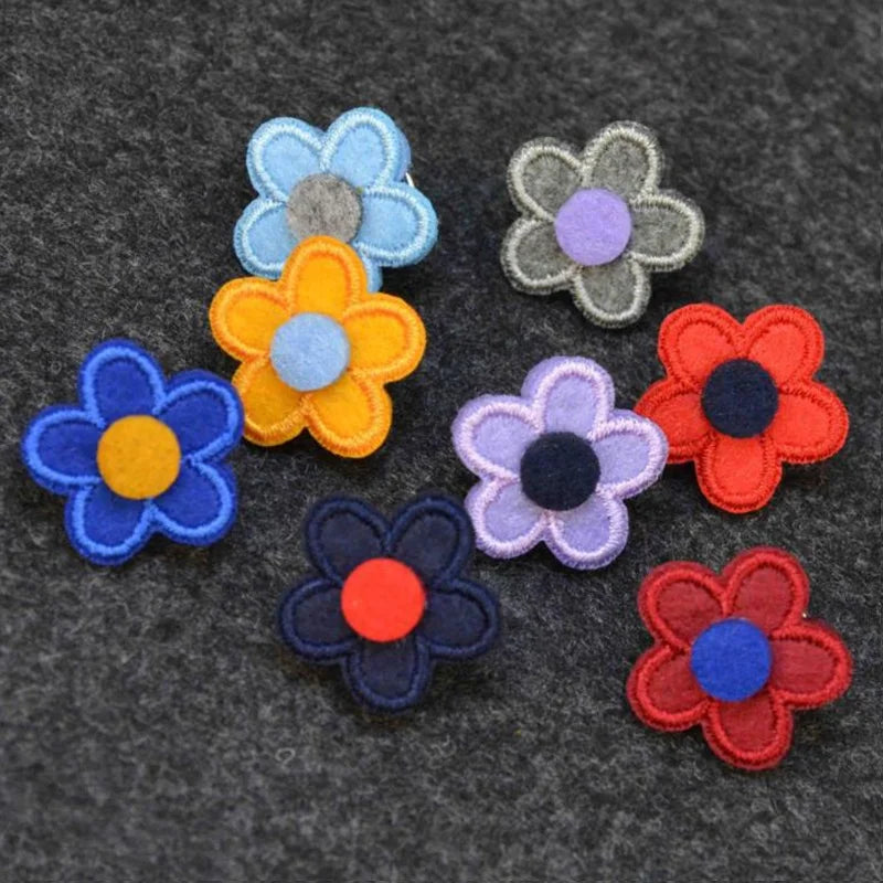 New Design Mens Colorful butterfly Fabric Flower Brooch Lapel Pin for Wedding Business