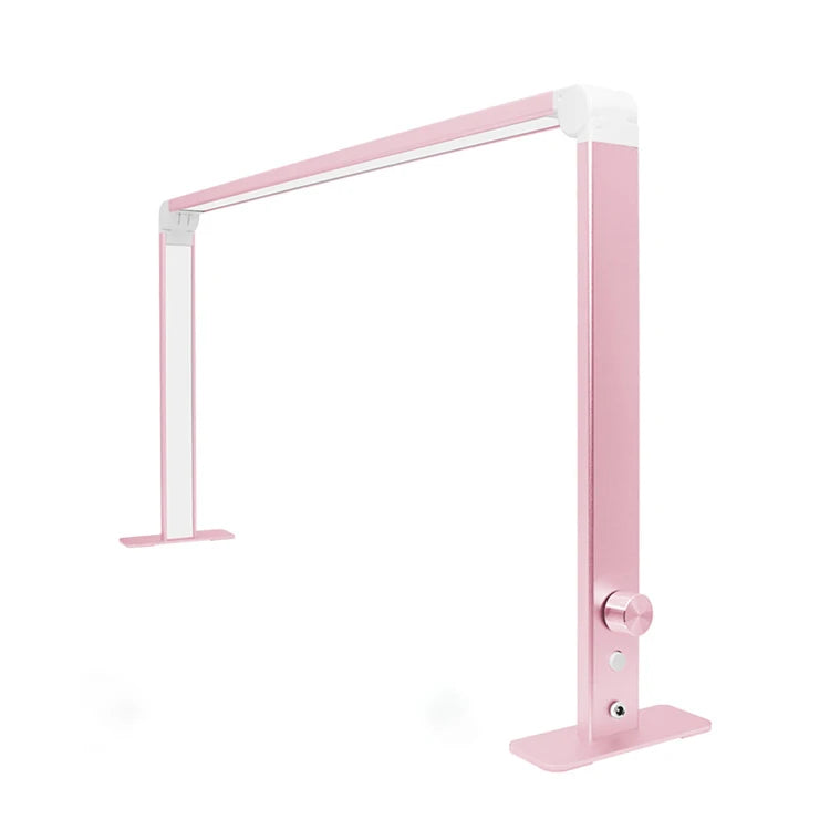 2023 New Design 48W Foldable LED Nail Desk Light ABS Aluminum Alloy Adjustable Brightness Table Lamp Spa Salon Eyelash CE