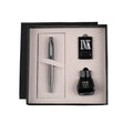 Best Top Selling Business Gift Set with Ink Bottle 4 Colors Luxury Metal Fountain Pen Set for Business Wedding