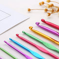 New Design Fashion Portable Stainless Steel Crochet Hooks/Needles 4mm-12mm Sewing Accessories 2020 Trimmings