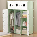 12 Cube Foldable Extendable Wardrobe Armario Armoire Bedroom Furniture Living Room Plastic PP Modern DIY
