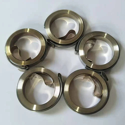 Factory Custom Stainless Steel Flat Strip Spiral Clock Coil Spring with Constant Force Spring and Dog Leash Spring