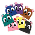 Wholesale Cartoon Fashion Knitted Hat Ear Winter Proof Hat Autumn and Winter Outdoor Riding All Match Warm Hat