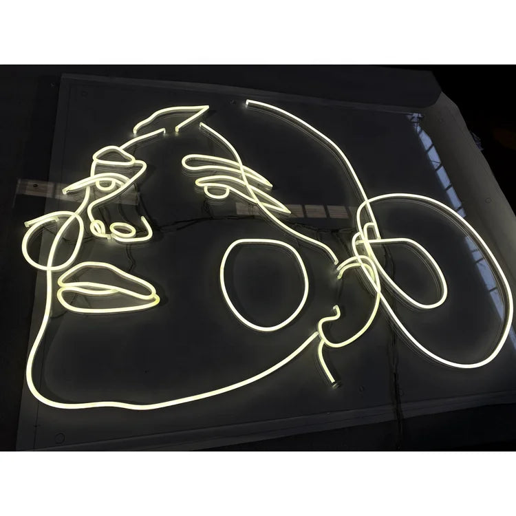 COSUN Led Light Acrylic Led Neon logo Sign Customize Acrylic Anime Neon Wall